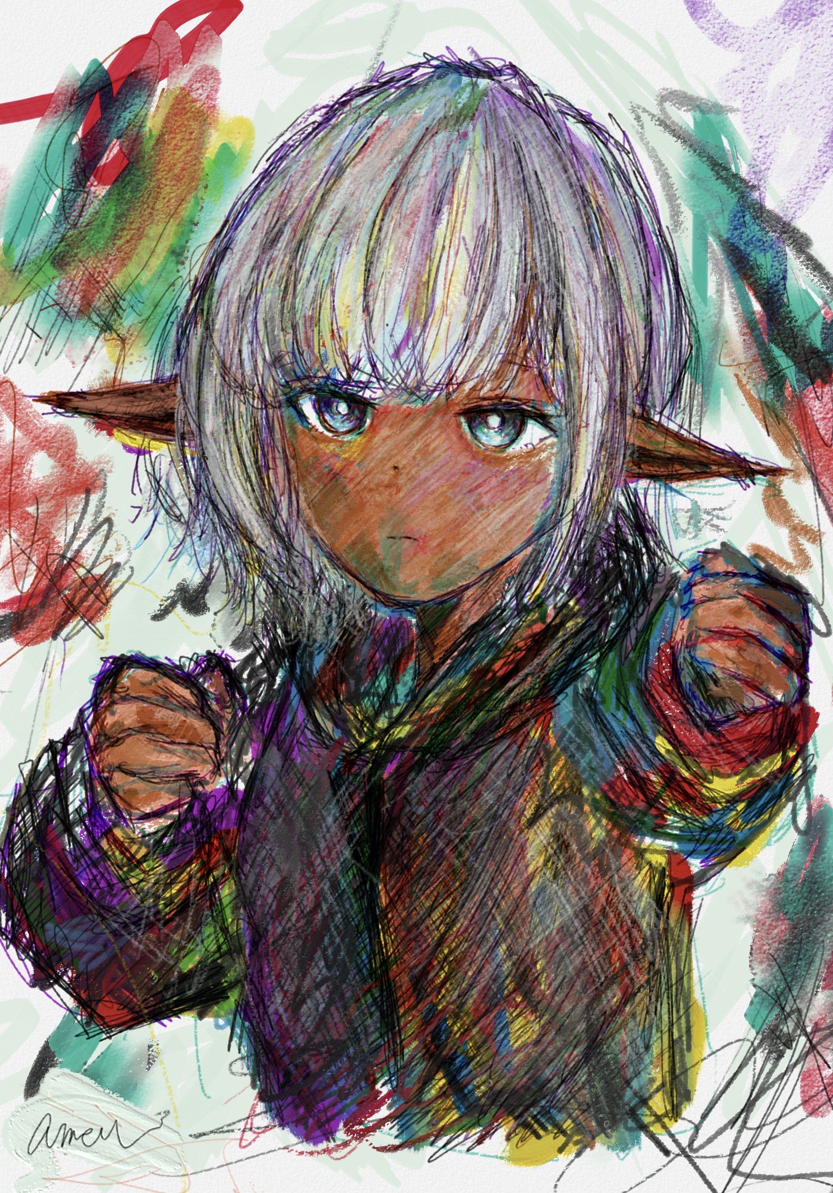 Girl Character Illustration